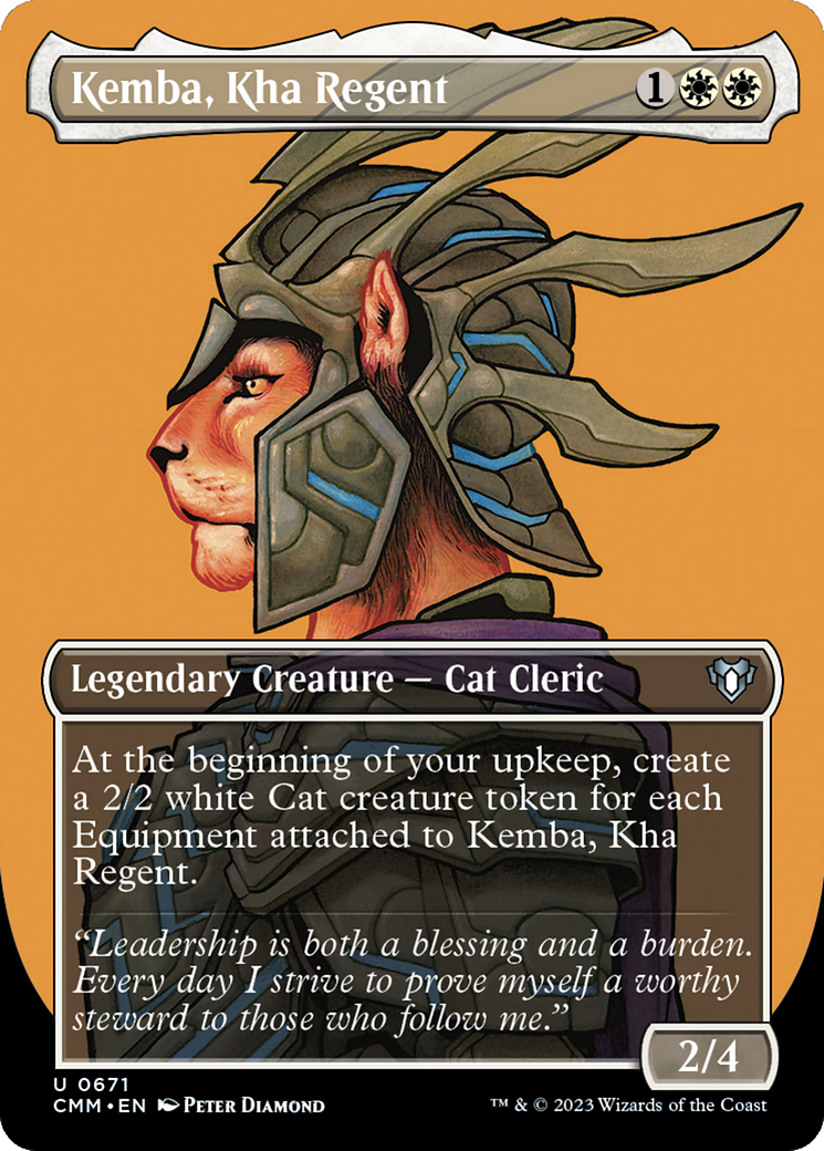 Kemba, Kha Regent (CMM-671) - Commander Masters (Borderless) Foil