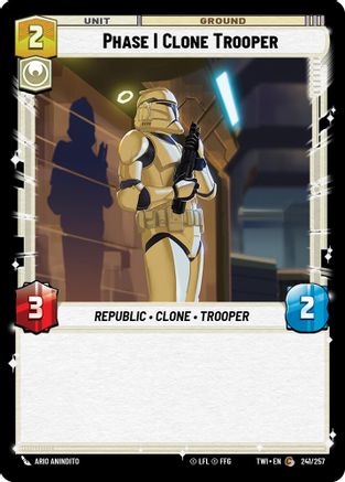 Phase I Clone Trooper (241/257) - Twilight of the Republic