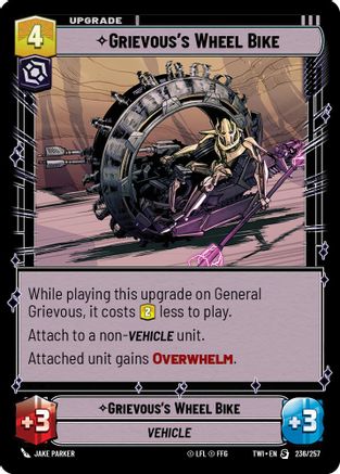 Grievous's Wheel Bike (236/257) - Twilight of the Republic