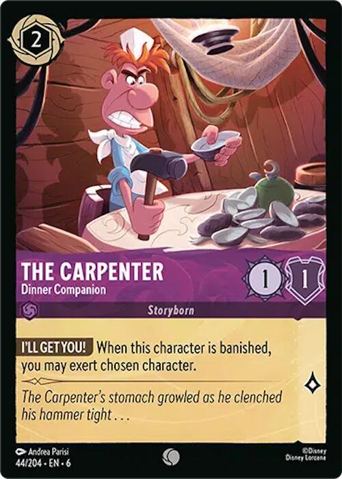 The Carpenter - Dinner Companion / Common / LOR6