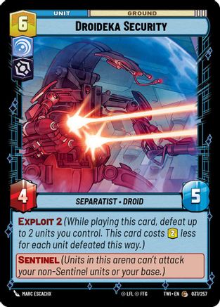 Droideka Security (037/257) - Twilight of the Republic