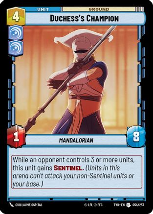 Duchess's Champion (054/257) - Twilight of the Republic