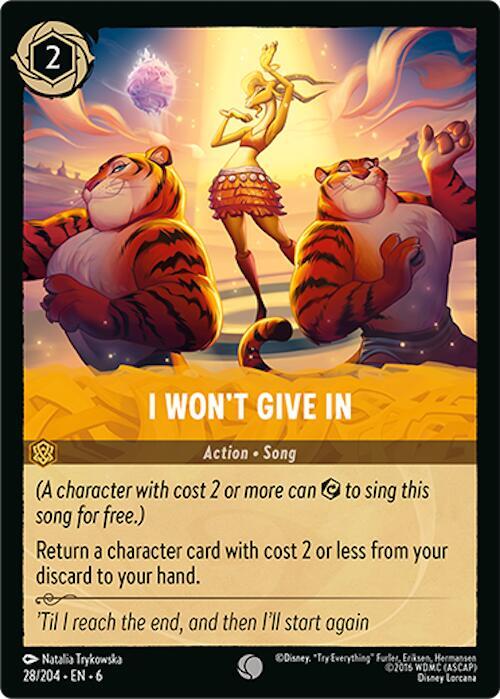 I Won't Give In / Common / LOR6