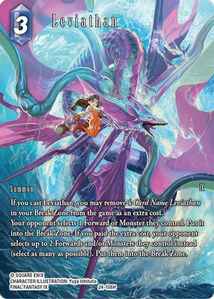 Leviathan (Full Art) (24-106H) - Hidden Legends Foil