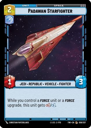 Padawan Starfighter (058/257) - Twilight of the Republic