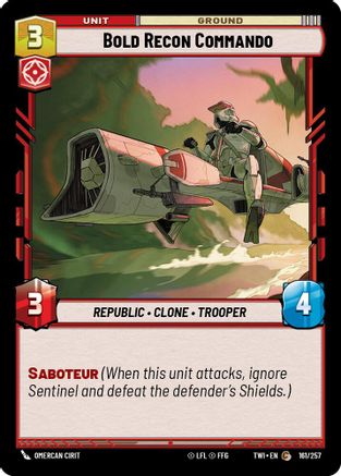 Bold Recon Commando (161/257) - Twilight of the Republic