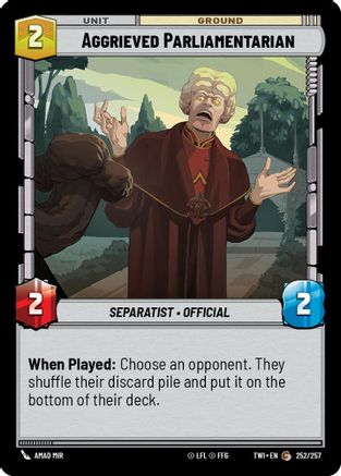 Aggrieved Parliamentarian (252/257) - Twilight of the Republic