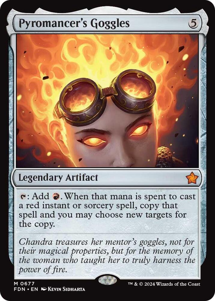 Pyromancer's Goggles / M / FDN