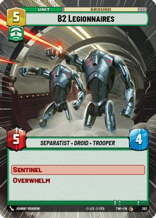 B2 Legionnaires (Hyperspace) (383) - Twilight of the Republic Foil