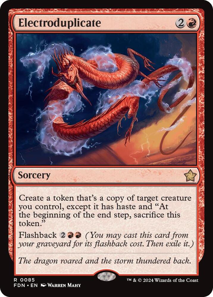 Electroduplicate / R / FDN (FOIL)