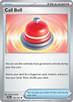 Call Bell 165/191 SV08 Surging Sparks - Uncommon