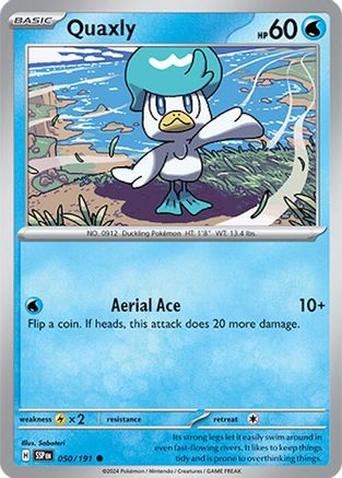 Quaxly 050/191 SV08 Surging Sparks - Common
