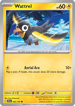 Wattrel 066/191 SV08 Surging Sparks - Common