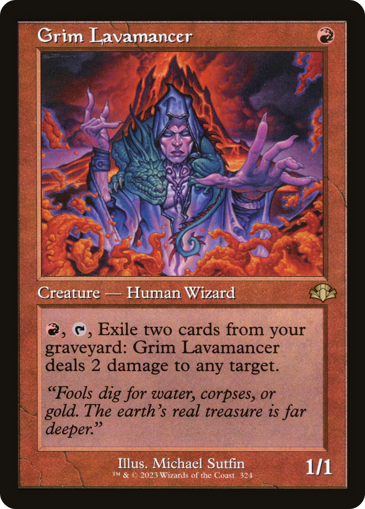Grim Lavamancer (DMR-324) - Dominaria Remastered