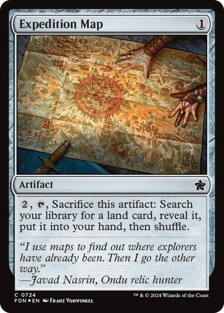 Expedition Map / FDN (FOIL)