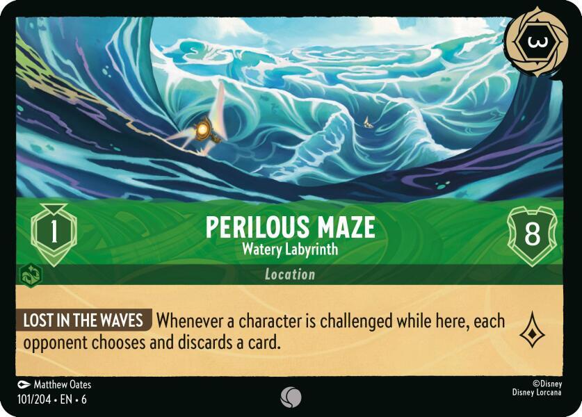 Perilous Maze - Watery Labyrinth / Common / LOR6