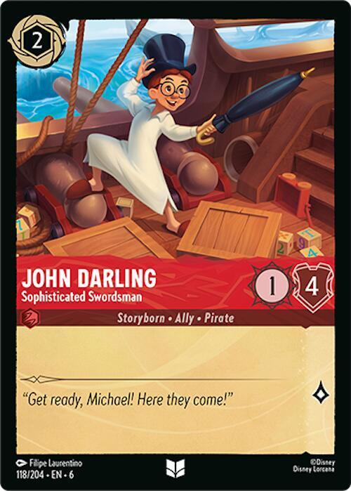John Darling - Sophisticated Swordsman / Uncommon / LOR6