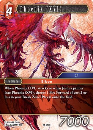 Phoenix (XVI) (24-016R) - Hidden Legends Foil
