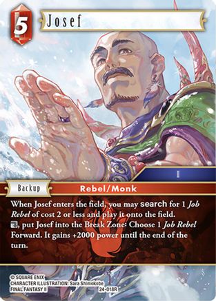 Josef (24-018R) - Hidden Legends Foil