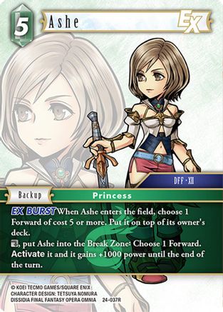Ashe (24-037R) - Hidden Legends Foil