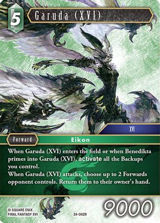 Garuda (XVI) (24-042R) - Hidden Legends