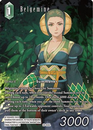 Belgemine (Full Art) (24-052L) - Hidden Legends Foil