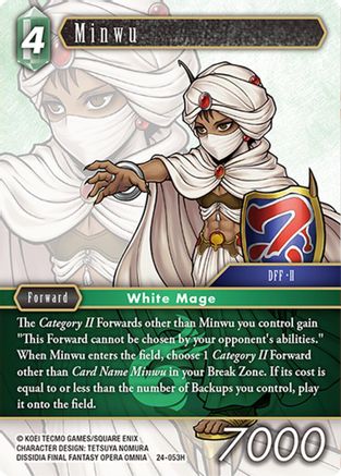 Minwu (24-053H) - Hidden Legends Foil