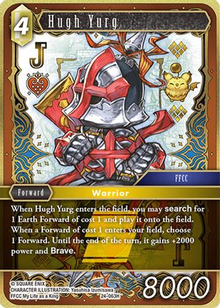 Hugh Yurg (24-063H) - Hidden Legends Foil