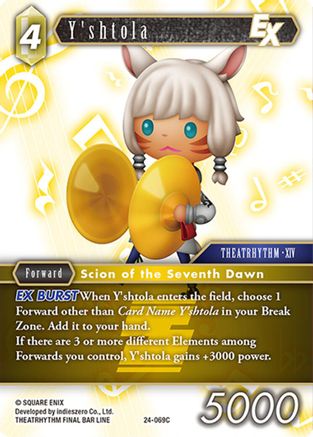Y'shtola EX (24-069C) - Hidden Legends Foil