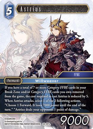 Astrius (24-091L) - Hidden Legends Foil