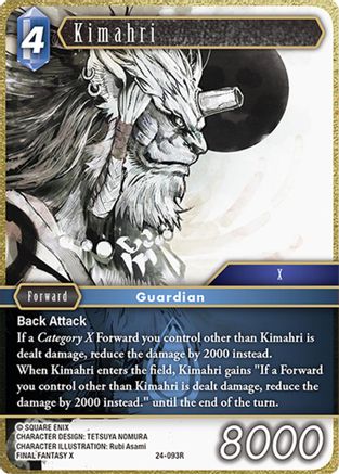Kimahri (24-093R) - Hidden Legends Foil
