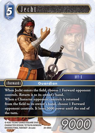Jecht (24-095C) - Hidden Legends Foil
