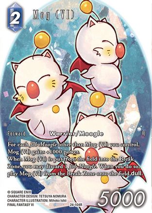 Mog (VI) (Full Art) (24-104R) - Hidden Legends Foil