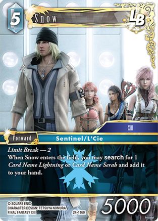Snow (24-116R) - Hidden Legends Foil