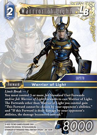 Warrior of Light LB (24-120R) - Hidden Legends Foil