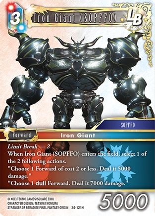 Iron Giant (SOPFFO) LB (24-121H) - Hidden Legends Foil