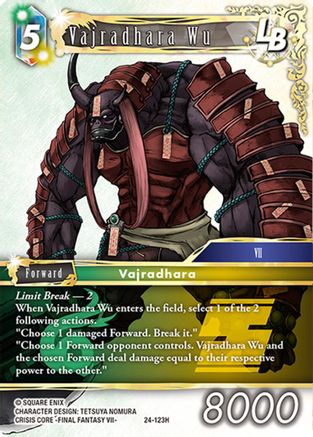 Vajradhara Wu LB (24-123H) - Hidden Legends Foil