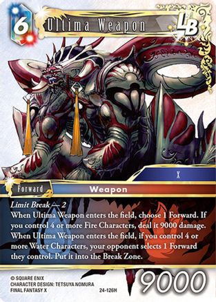 Ultima Weapon LB (24-126H) - Hidden Legends Foil