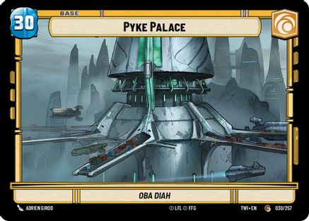 Pyke Palace // Battle Droid (030/257 // T01/T02) - Twilight of the Republic