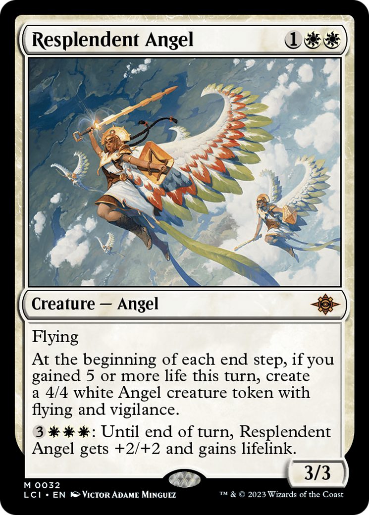Resplendent Angel (LCI-032) - The Lost Caverns of Ixalan