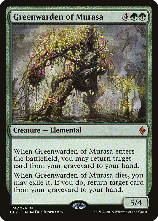 Greenwarden of Murasa (BFZ-174) - Battle for Zendikar