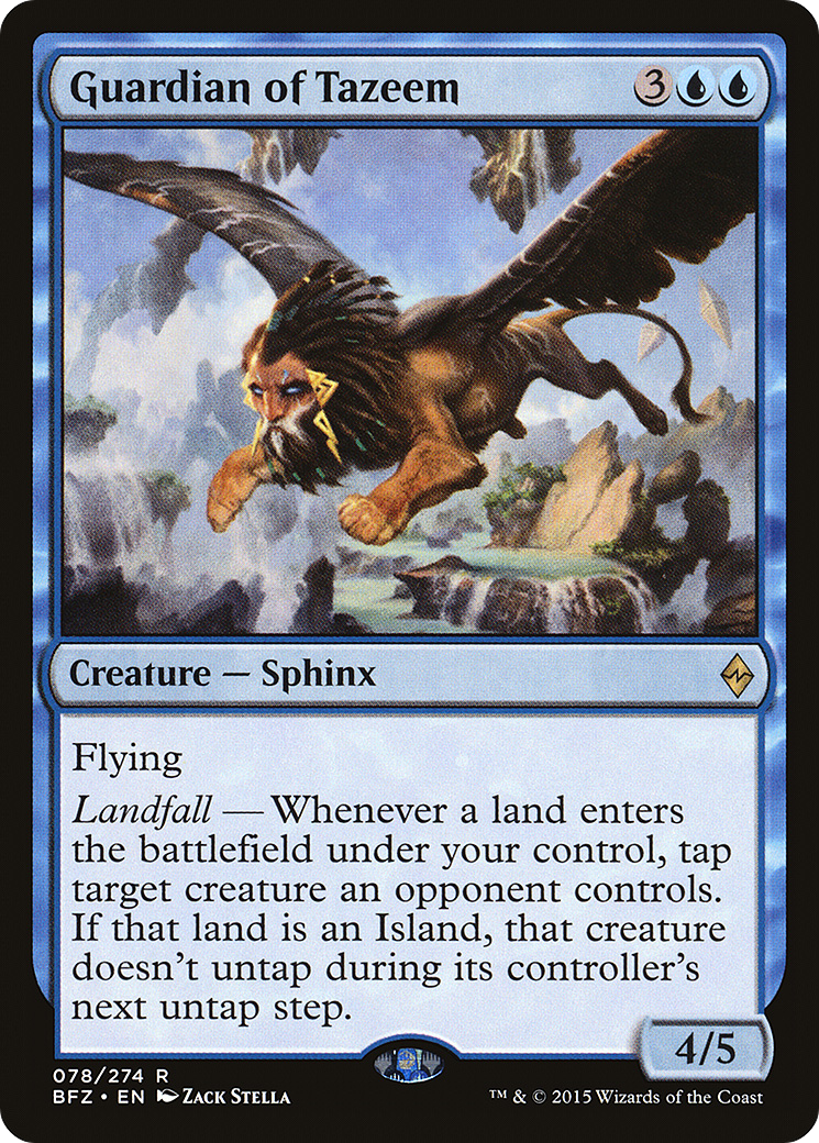 Guardian of Tazeem (BFZ-078) - Battle for Zendikar