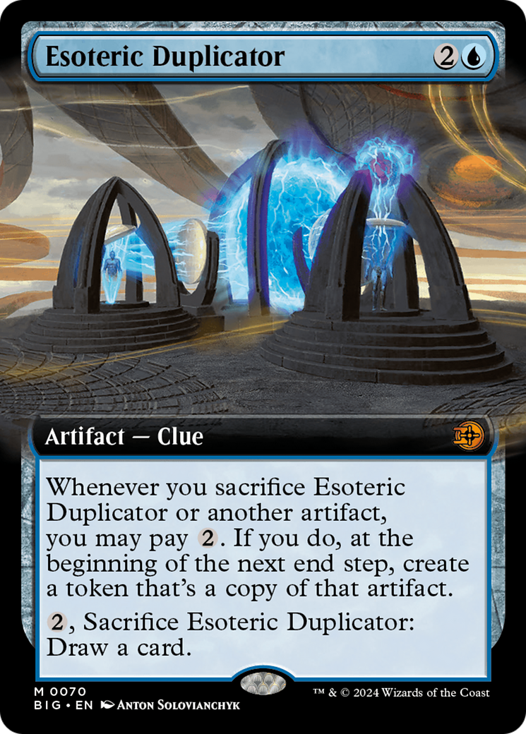 Esoteric Duplicator (BIG-070) - The Big Score: (Extended Art)