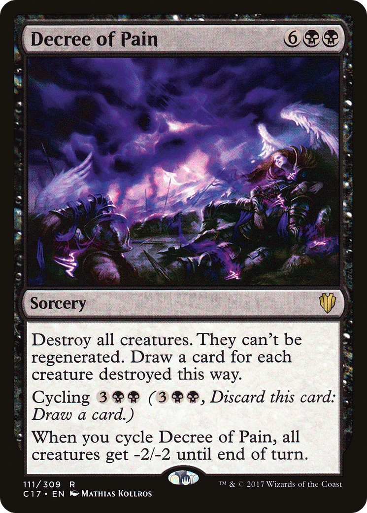 Decree of Pain (C17-111) - Commander 2017