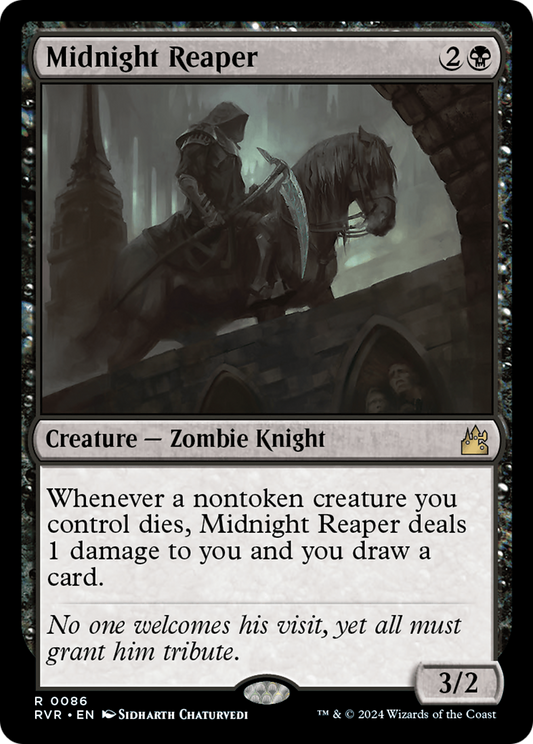 Midnight Reaper (RVR-086) - Ravnica Remastered