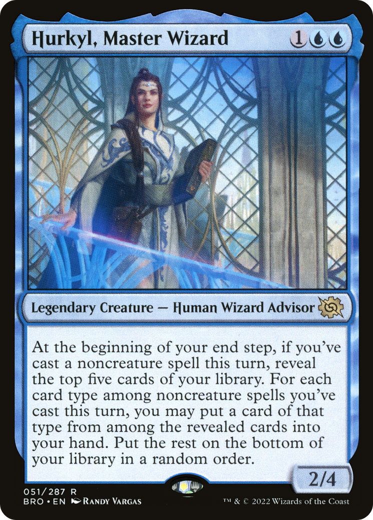 Hurkyl, Master Wizard (BRO-051) - The Brothers' War