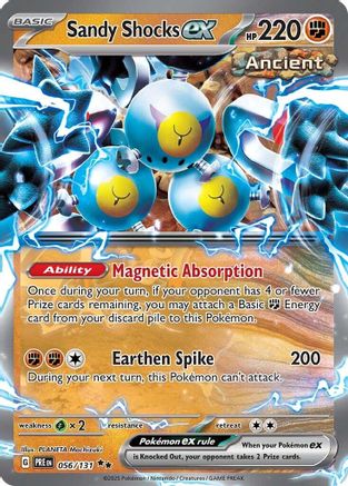 Sandy Shocks ex 056/131 - Holofoil SV Prismatic Evolutions - Double Rare