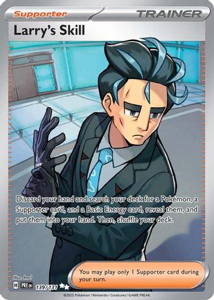 Larry's Skill 139/131 - Holofoil SV Prismatic Evolutions - Ultra Rare