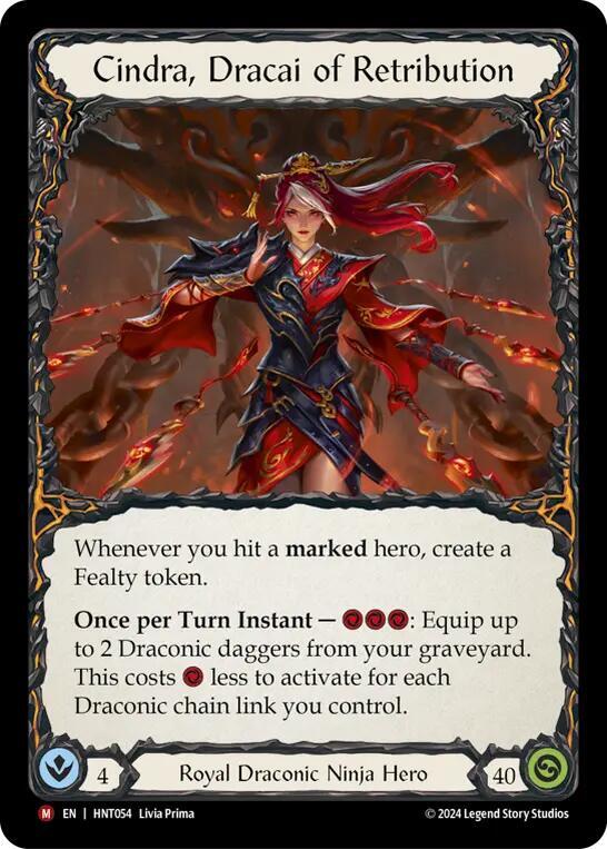 Cindra, Dracai of Retribution / Majestic / HNT