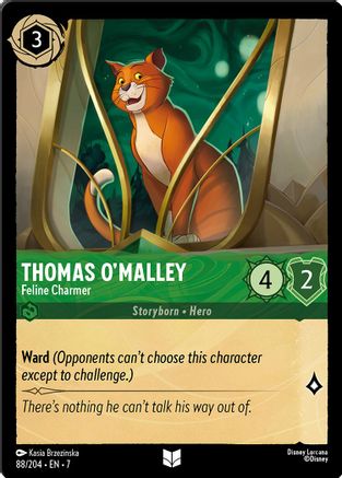 Thomas O'Malley - Feline Charmer (88/204) - Archazias Island